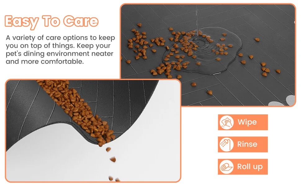 NoMess!™ Dog Feeding Mat - Classic - Puppies & Small/Medium Dogs