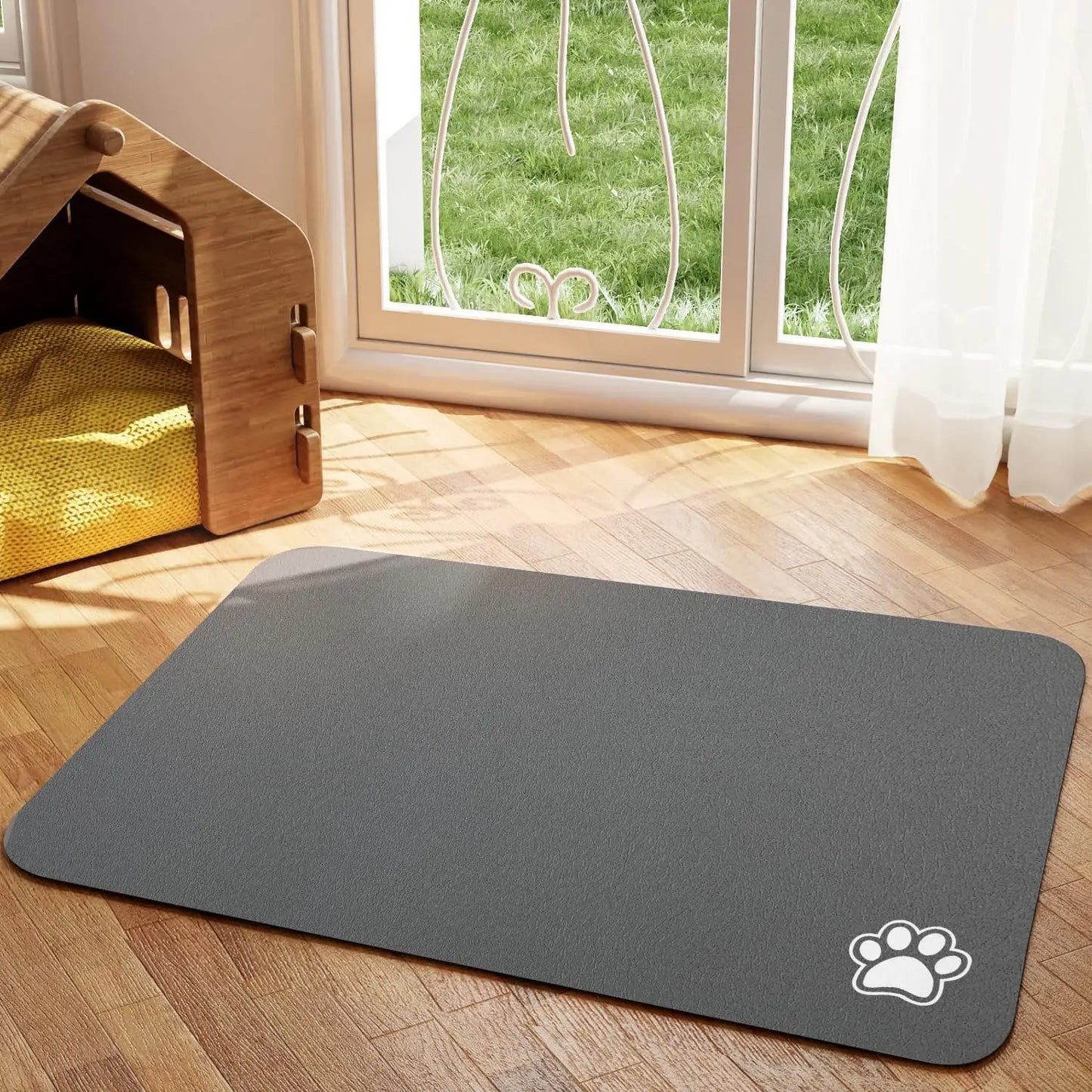 NoMess! Dog Feeding Mat - Minimalist - Puppies & Small/Medium Dogs