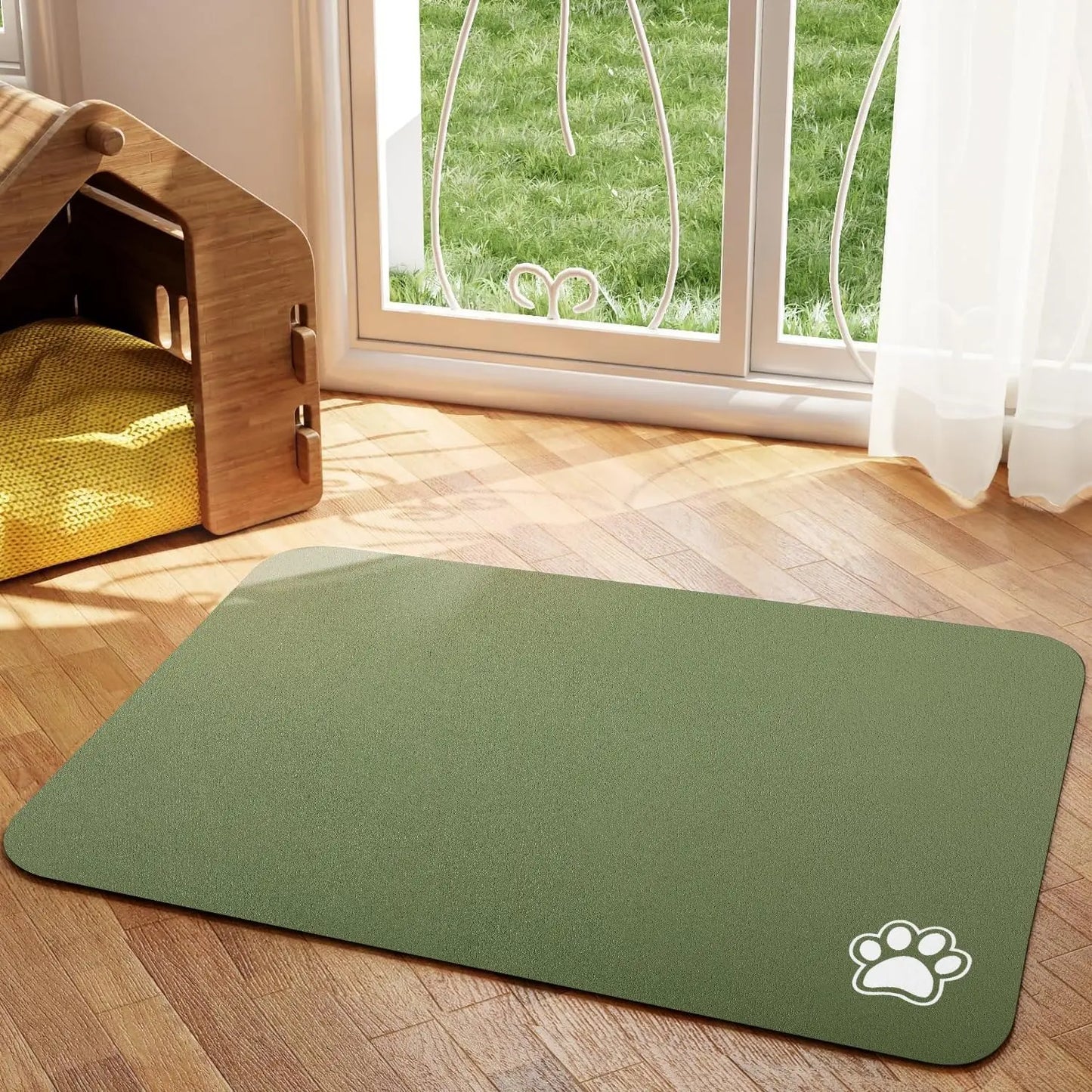 NoMess! Dog Feeding Mat - Minimalist - Puppies & Small/Medium Dogs