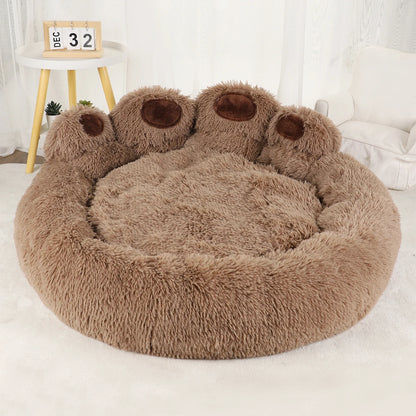 PawMajeste™ Plush Bed – Gift-Worthy Comfort for Dogs & Puppies - LARGE 90CM